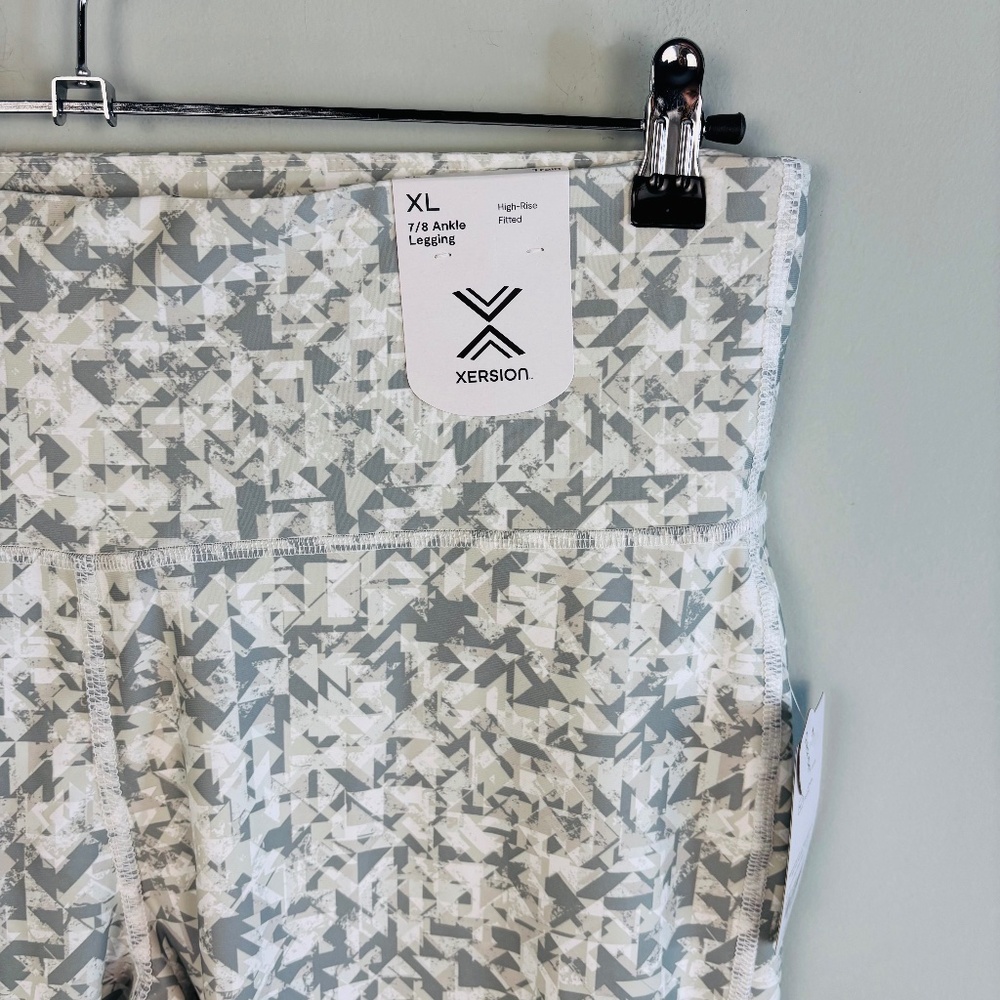 Xersion Quick Dry High Rise 7/8 Ankle Legging NWT Size XL
